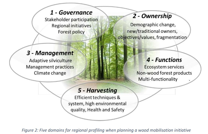 SIMWOOD mobilisation  domains